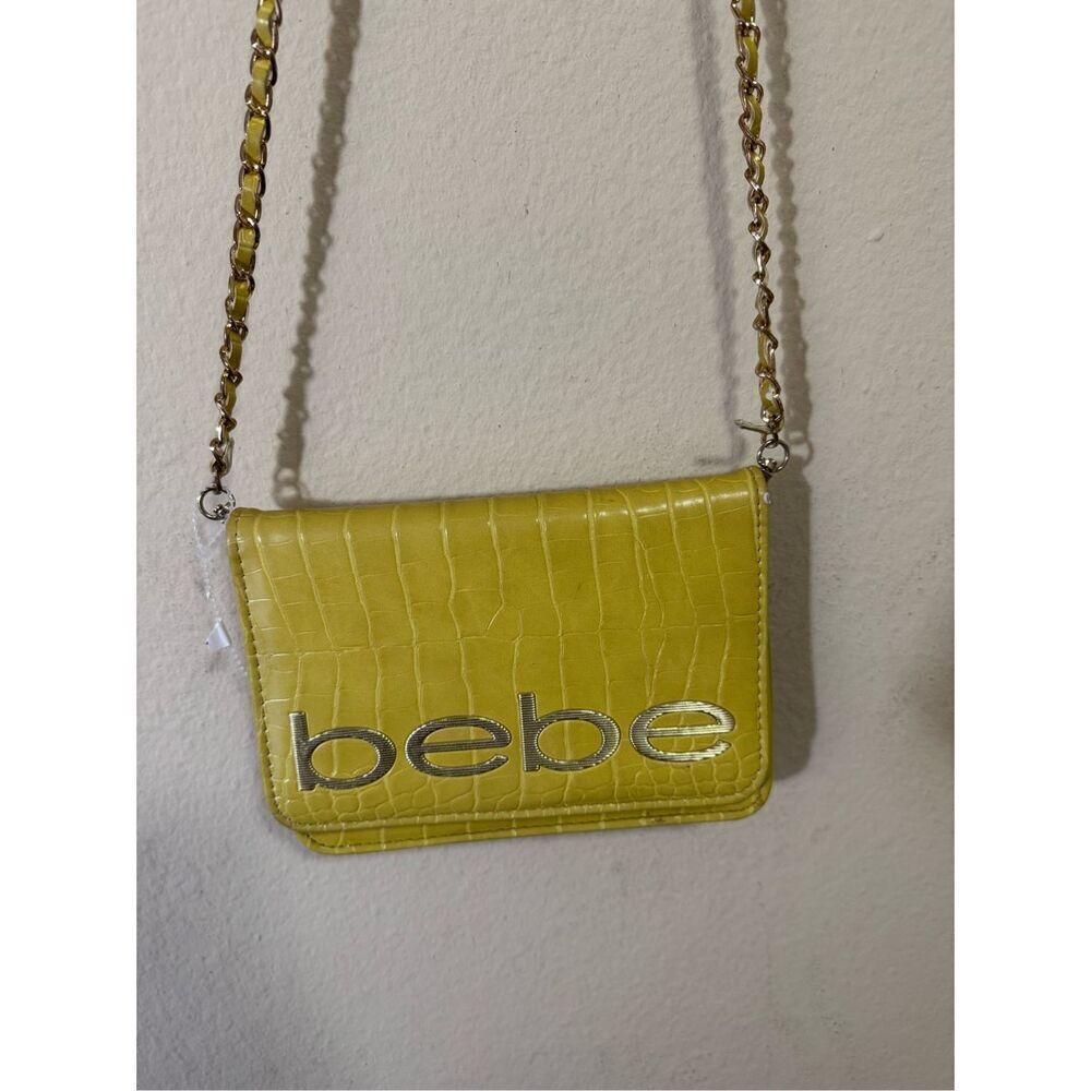 BEBE green shoulder bag